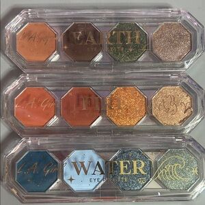 Earth, Fire, and Water Eyeshadow Palette Set